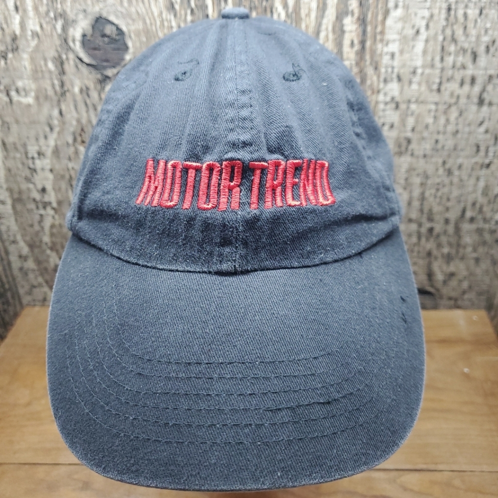 Motor Trend Adjustable Strapback Baseball Hat Cap One Size Embroidered Unisex